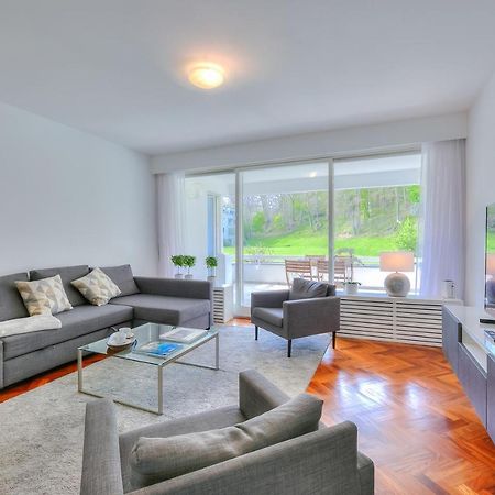 Residenza Parco Carona - Happy Rentals Lugano Bagian luar foto