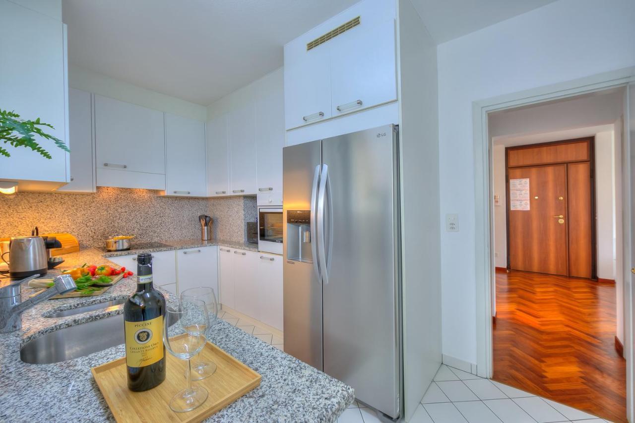 Residenza Parco Carona - Happy Rentals Lugano Bagian luar foto