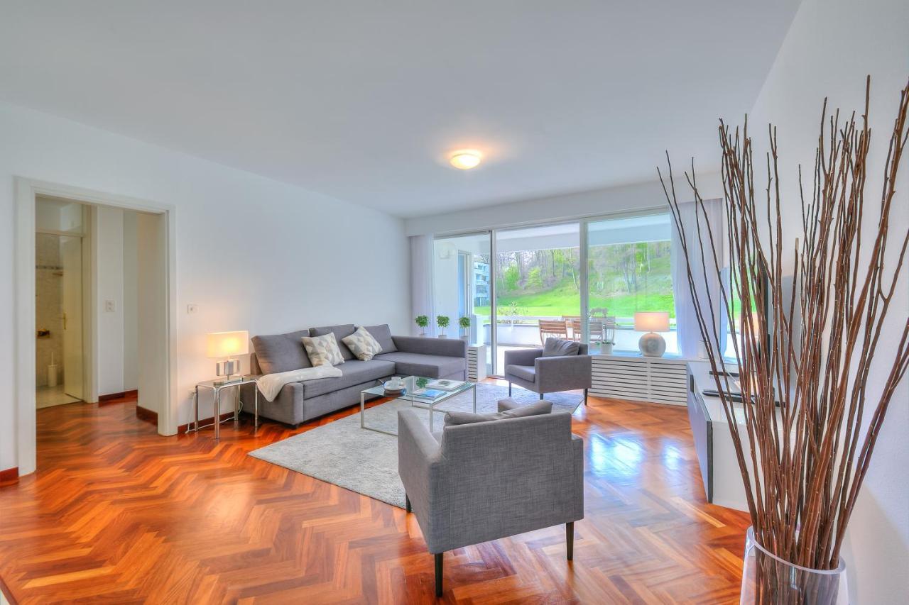 Residenza Parco Carona - Happy Rentals Lugano Bagian luar foto