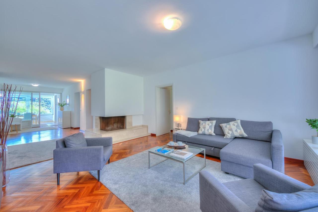 Residenza Parco Carona - Happy Rentals Lugano Bagian luar foto