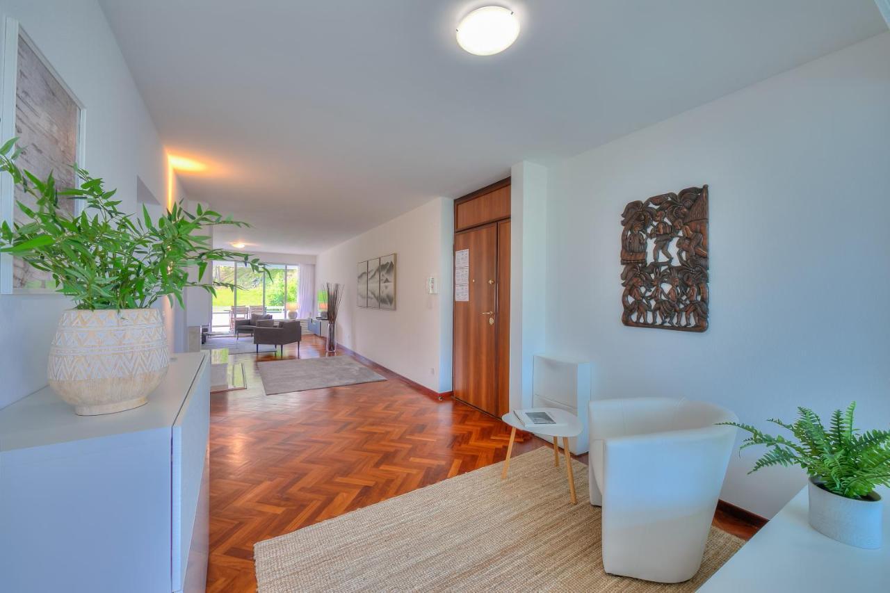 Residenza Parco Carona - Happy Rentals Lugano Bagian luar foto