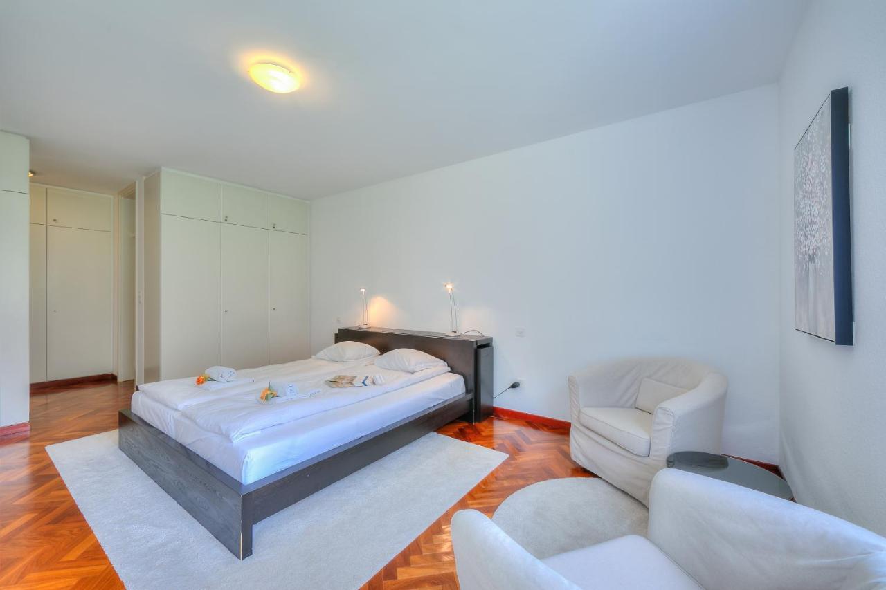 Residenza Parco Carona - Happy Rentals Lugano Bagian luar foto