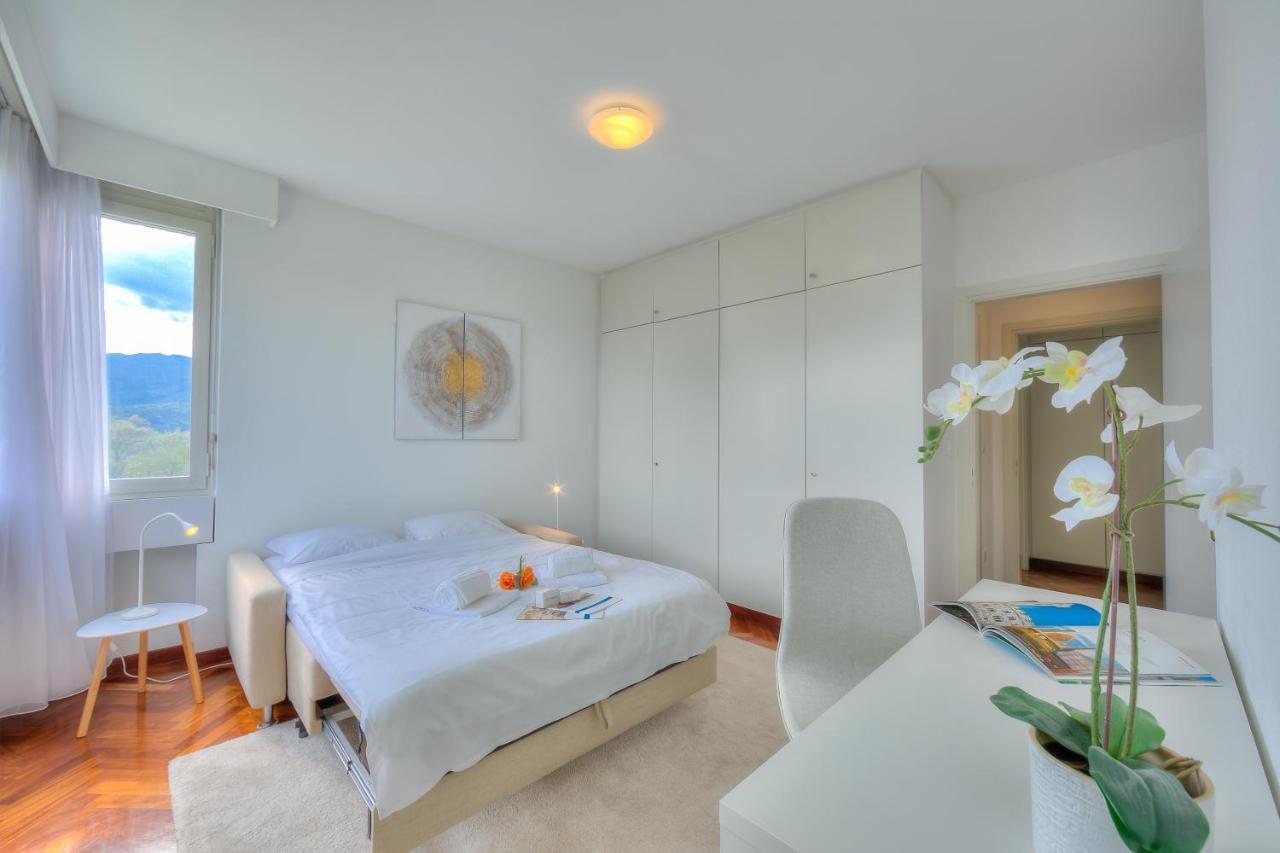 Residenza Parco Carona - Happy Rentals Lugano Bagian luar foto