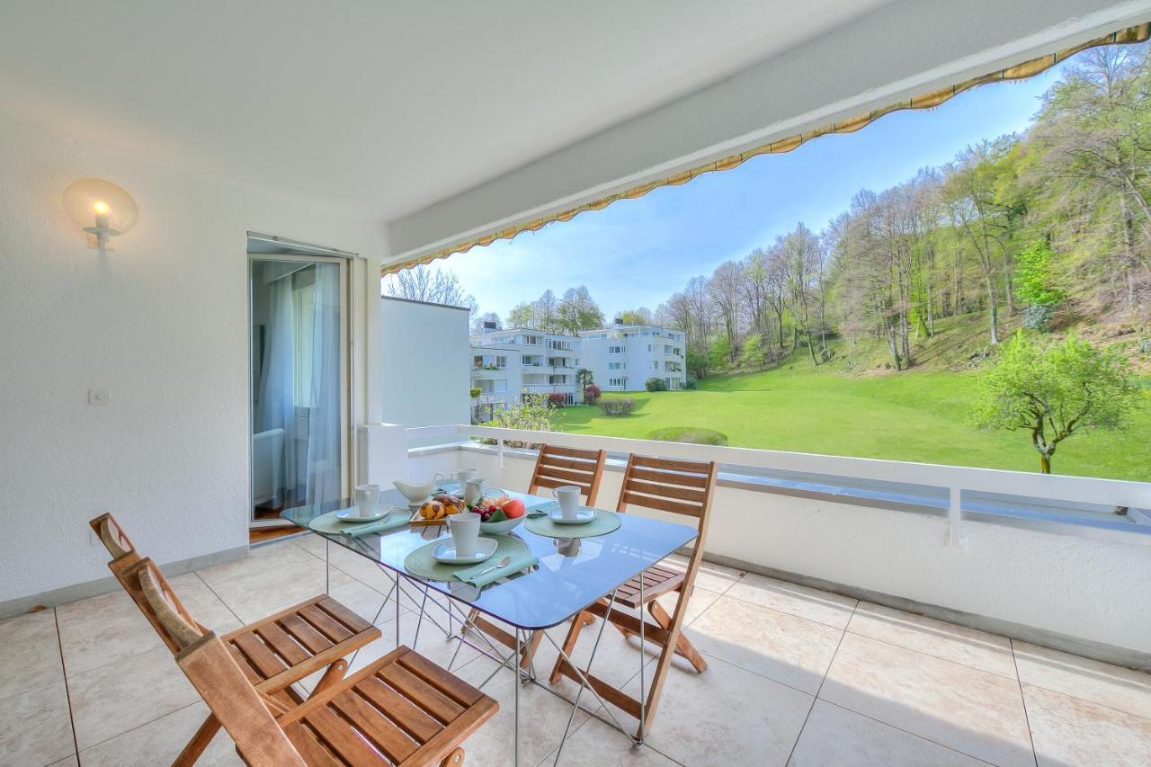 Residenza Parco Carona - Happy Rentals Lugano Bagian luar foto